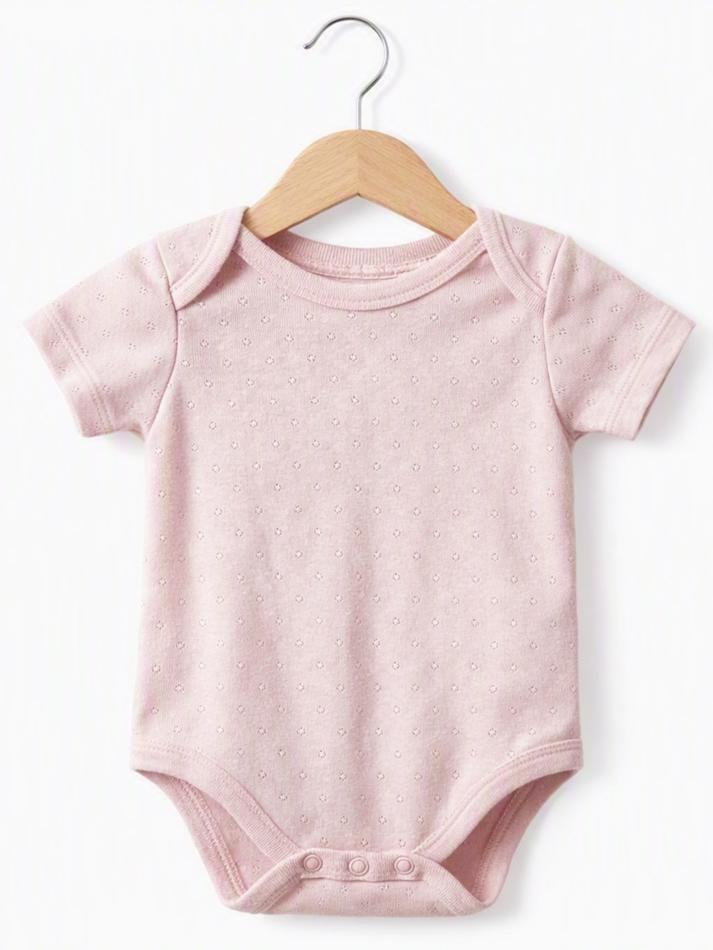 10/$15 George Pink Cotton Bodysuit Size 0-3